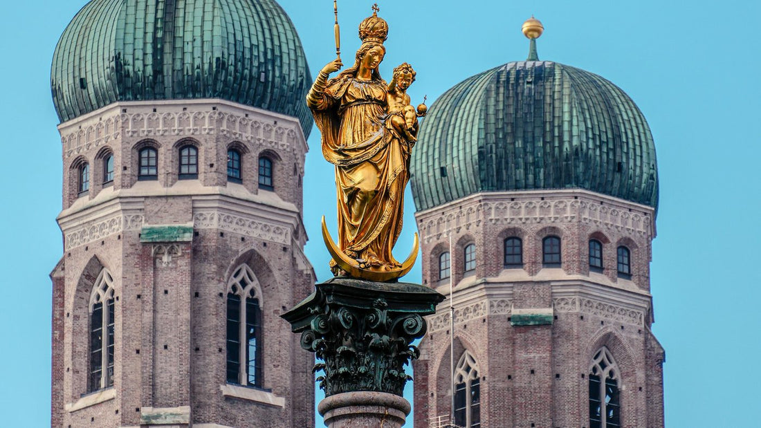 Türkenfeld Taxi bestellen zum Flughafen München – Blick auf die Frauenkirche München – Start- und Zielpunkt vieler Flughafenfahrten